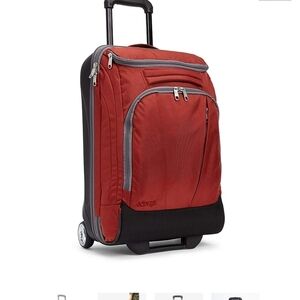 Red Wheeled Duffel Bag